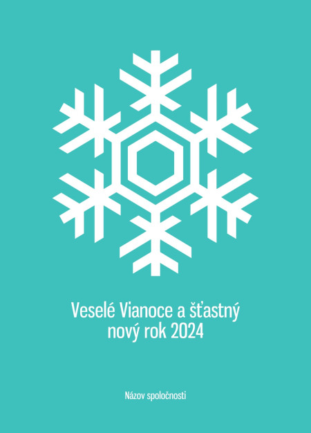 Vianočné a novoročné pozdravy - Šablóna ID 11612