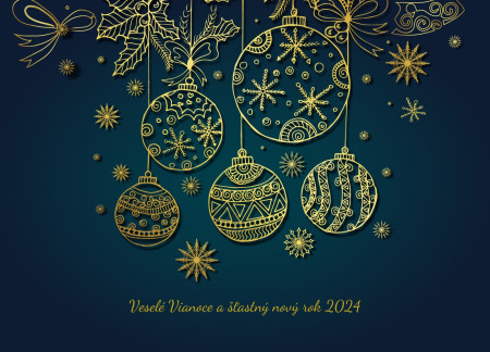 Vianočné a novoročné pozdravy - Šablóna ID 11637