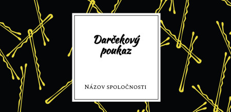 Darčekové poukážky - Šablóna ID 12748