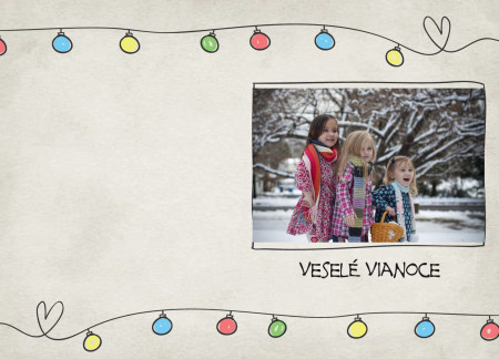 Vianočné a novoročné pozdravy - Šablóna ID 12910