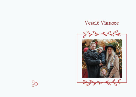 Vianočné a novoročné pozdravy - Šablóna ID 12948