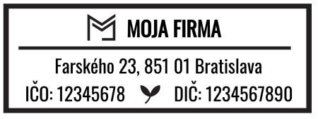 Malá pečiatka - Šablóna ID 16085