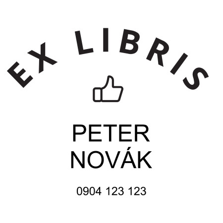 Okrúhla pečiatka - Šablóna ID 16144