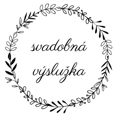 Okrúhla pečiatka - Šablóna ID 16185