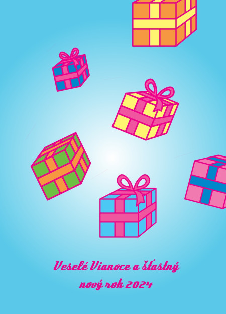 Vianočné a novoročné pozdravy - Šablóna ID 16842