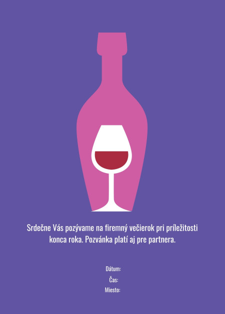 Pozvánky na oslavu - Šablóna ID 16938