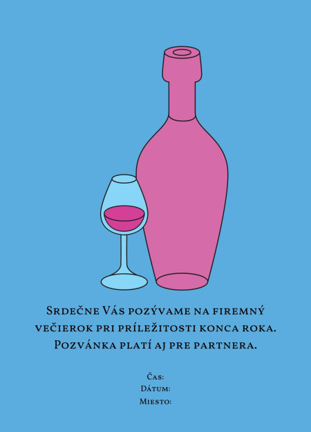 Pozvánky na oslavu - Šablóna ID 16946