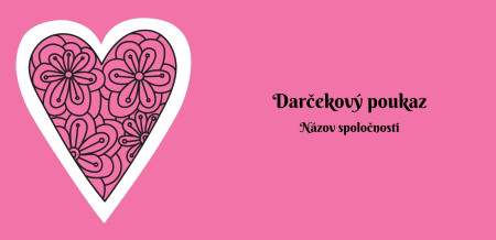 Darčekové poukážky - Šablóna ID 16978