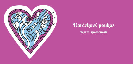 Darčekové poukážky - Šablóna ID 16986