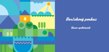 Darčekové poukážky - Šablóna ID 17070