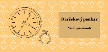 Darčekové poukážky - Šablóna ID 17102