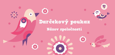 Darčekové poukážky - Šablóna ID 17110