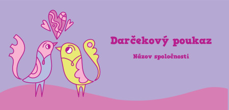 Darčekové poukážky - Šablóna ID 17130