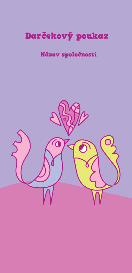 Darčekové poukážky - Šablóna ID 17134