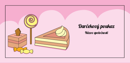 Darčekové poukážky - Šablóna ID 17142