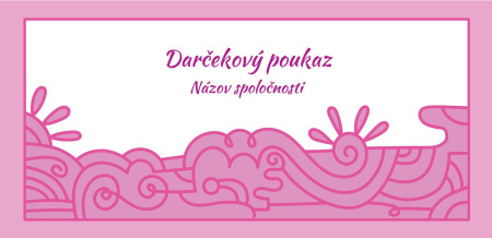 Darčekové poukážky - Šablóna ID 17158