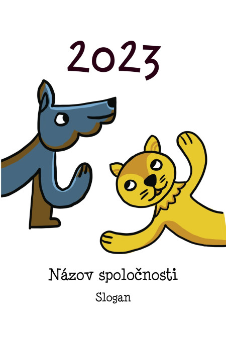 Vreckové kalendáriky - Šablóna ID 18296