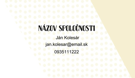 Vizitky - Šablóna ID 18940